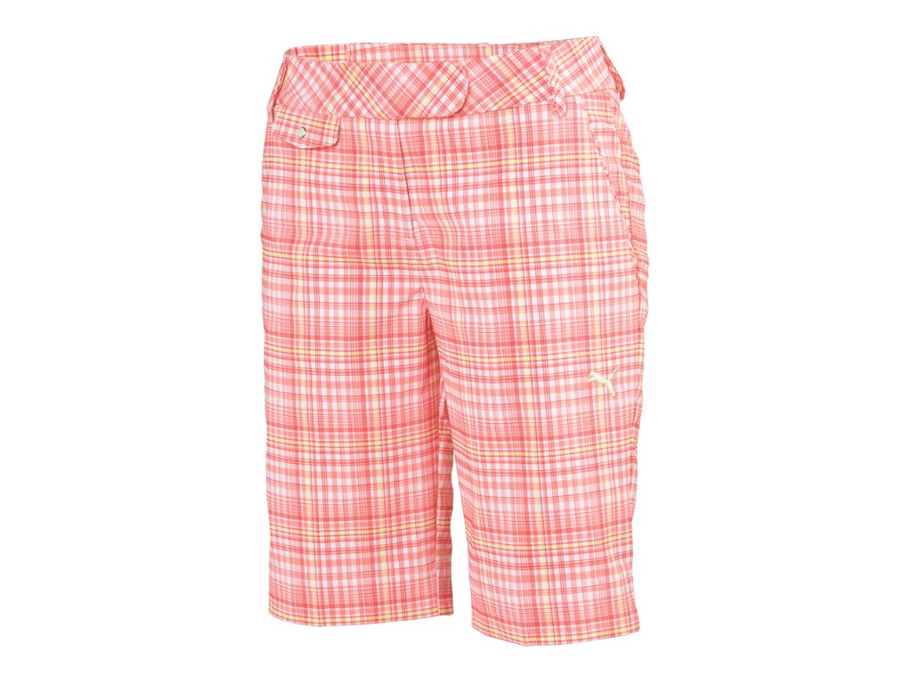 PUMA Golf NA Women's Plaid Tech Bermuda Short