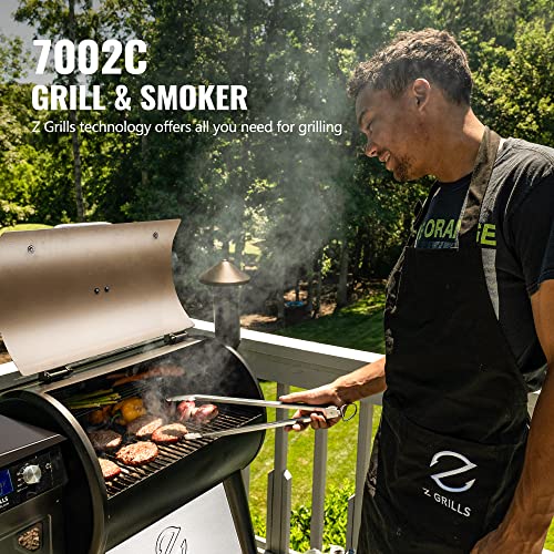 Z GRILLS Wood Pellet Grill Smoker with PID Controller, 700 Cooking Area