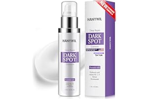 HANYWIL Dark Spot Remover for Face & Body Serum,Rapid Tone Repair Cream with Hyperpigmentation Treatment,Sun Spot, Age Spot & Melasma Remover,Dermatologist-Tested Brightening Retinol Serum (1.7 Fl Oz)