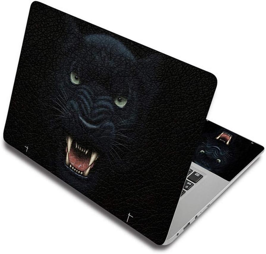 Black Pc Skin for Notebook Stickers Laptop Skin Cover for MacBook Air13.3/Lenovo/Asus/Dell 17.3" 17" 15.6" Gaming 15" 14" 12",17 Inch(41.5 X 29Cm),Laptop Skin 5