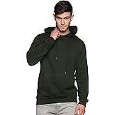 Klizzer Luxury 100% Cotton Hoodie For Men, Warm Fleece Pullover Hoodies Regular Fit Heavyweight Hooded Sweatshirts