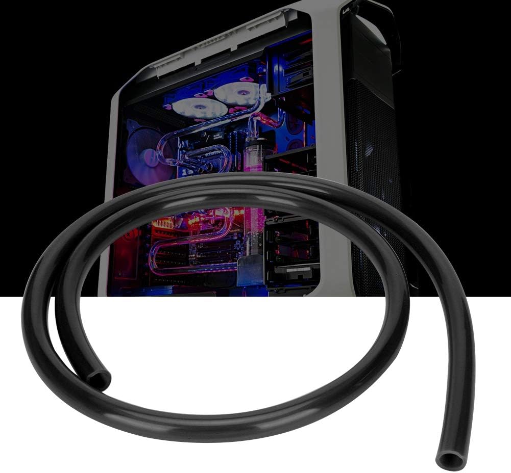Bewinner Universal PVC Water Cooling Tube - Soft Black Tubing 9.5x12.7mm for Computer with High Transparency - Image 4