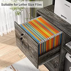 Homieasy Vertical Filing Cabinet with Lock