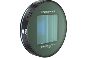 Freewell 1.33x Blue Anamorphic Lens Compatible with Freewell Sherpa iPhone/Galaxy Cases & Genius Rig Cage