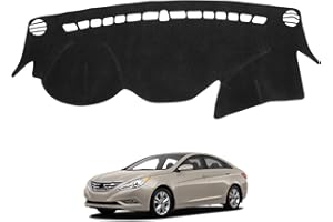 HPEVA Dash Cover Mat Compatible with Hyundai Sonata 2011 2012 2013 2014 Dashboard Cover for Pad Custom Car Dashboard Interior Accessories Ornament