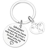 Ahaeth Grammy Gifts Keychain Best Grammy Ever Bracelet Grammy Gift Bracelets Grammy Keychain