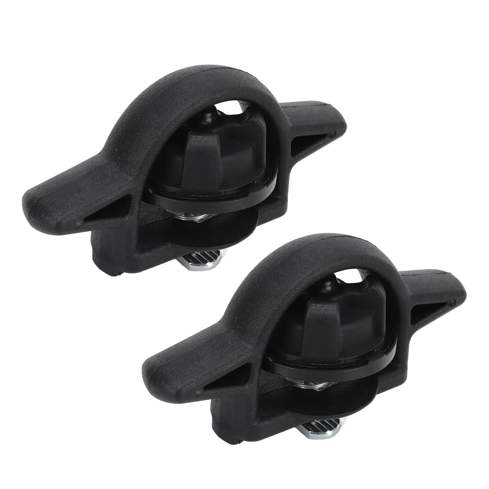 Tie Down Bed, 2PCS Cleat High Strength Replacement for Deck Rail System Truck Tie Down Anchors 2005‑2021 Accessories Heavy Duty Nylon Black 20052021