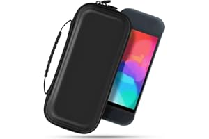 MIXPOET Carrying Case for Switch 2 (2025), Protective Shell Travel Carry Case, Storage Pockets Compatible with Console & Acce
