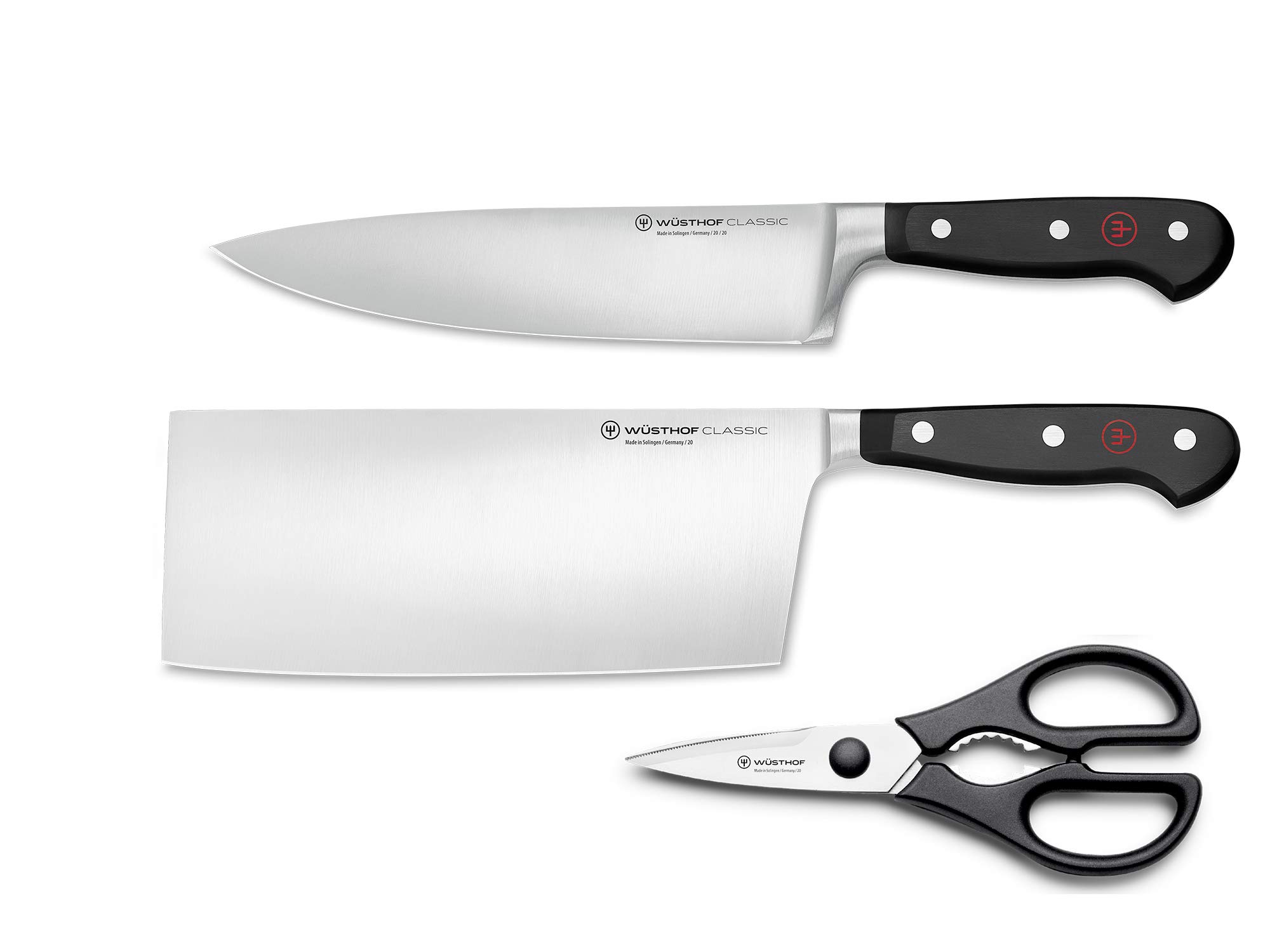 WÜSTHOF Classic Messersatz mit 3 Artikeln