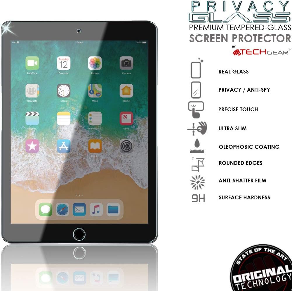 TECHGEAR Anti Spy Screen Protector for iPad 10.2" 2021 2020 2019 - Image 3