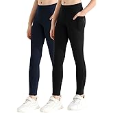 Girls Athletic Leggings with Pockets Yoga Workout Active Leggings Pants for Teen Girls