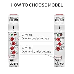 GAEYAELE Voltage Protection Relay AC/DC110V-240V