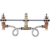 Olympia P-1131B Two Handle Roman Tub Valve Set in