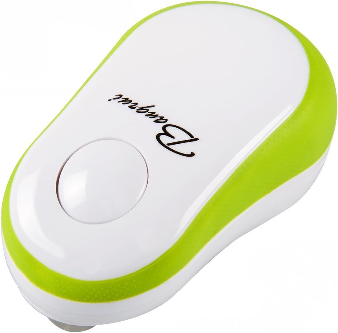 Electric Can Opener, BangRui Automatic Tin Opener, One Button Start & Auto Stop with Smooth Edge Left