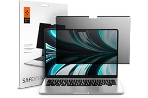Spigen Privacy Filter Screen Protector [SafeView] designed for Macbook Air 13 inch M4 / M3 / M2 (2025/2024 / 2023) - 1 Pack