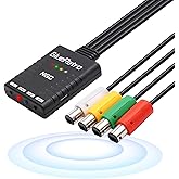 Wireless Controller Adapter - Support Firmware Upgrade, Dual-Mode BT, Keymap Configuration, Compatible with PS3/PS4/PS5,Xbox One S,Series X/S,Switch Pro Bluetooth Controllers (ONLY for Gamecube)