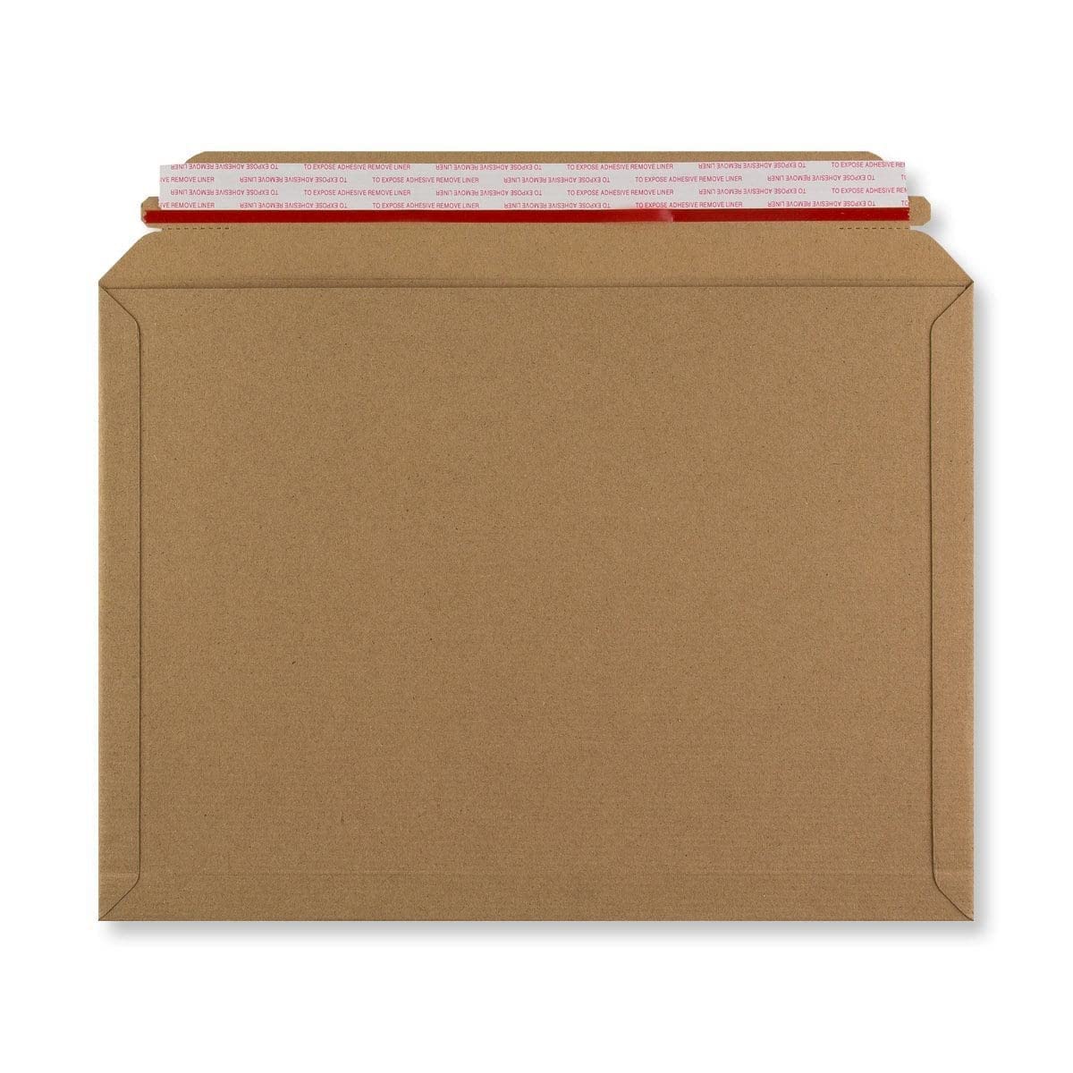 [Pack of 25] Greener Route™ A4+ (248x345mm Flat) Strong Rigid Cardboard Envelopes/Corrugated Capacity Book Mailers 209x312x40mm, Heavy Duty 400gsm, Peel & Seal, Rip & Strip, RM Large Letter
