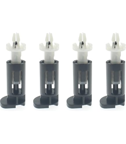 50Pcs PC Heatsink Cooling Fan Spring Rivet Fastener Push Pin Mounting