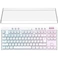 Geekria Tenkeyless TKL Keyboard Dust Cover, Frosted Acrylic Keypads Cover for 80% Compact 87 Key Computer Mechanical Gaming Wireless Portable Keyboard, Compatible with Logitech G715, G713