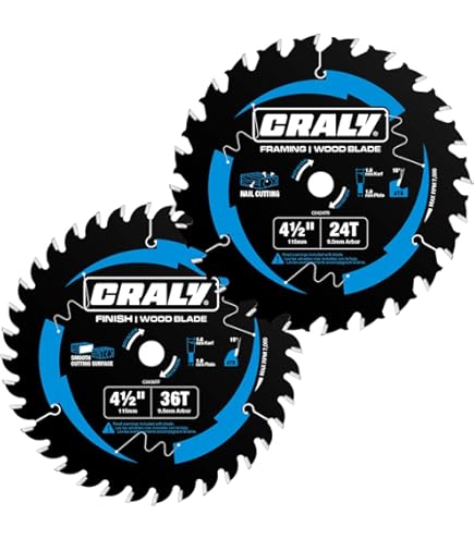 アルヴィナ 4枚 Diablo D0436X 4-1/2-Inch 36 Tooth ATB Cordless Trim Saw