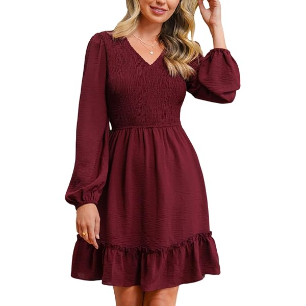 green emerald velvet dress CUPSHE Women's V Neck Flared Sleeve Mini Dress Floral Jacquard Flowy A Line  Dress White at Amazon Women's Clothing store