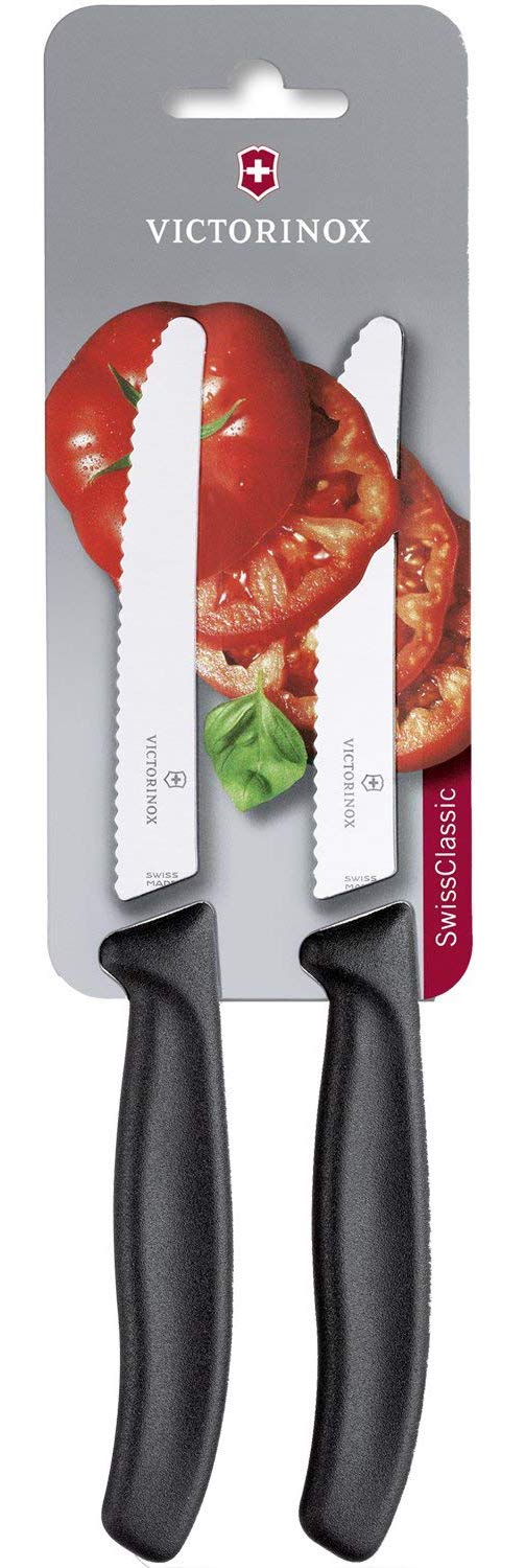 Victorinox 11 cm Swiss Classic Serrated Edge Tomato/Utility Knife in