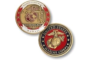 ARMED FORCES DEPOT U.S. Marine Corps Base Kaneohe Bay Hawaii Challenge Coin