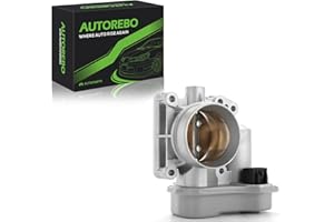 AUTOREBO Electronic Throttle Body Assembly Fit for Chevy Cobalt/HHR/Malibu, Pontiac Pursuit, Saab 9-3, Saturn Ion/Vue 2002 2003 2004 2005 2006 2007 2.0 2.2L 4Cyl DOHC, Replace Part # 12568796 15091281 673012