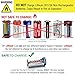 Tenergy 3V RCR123A Rechargeable Li-ion Batteries Protected 6 Pcs with 2 -Slot Smart Battery Charger