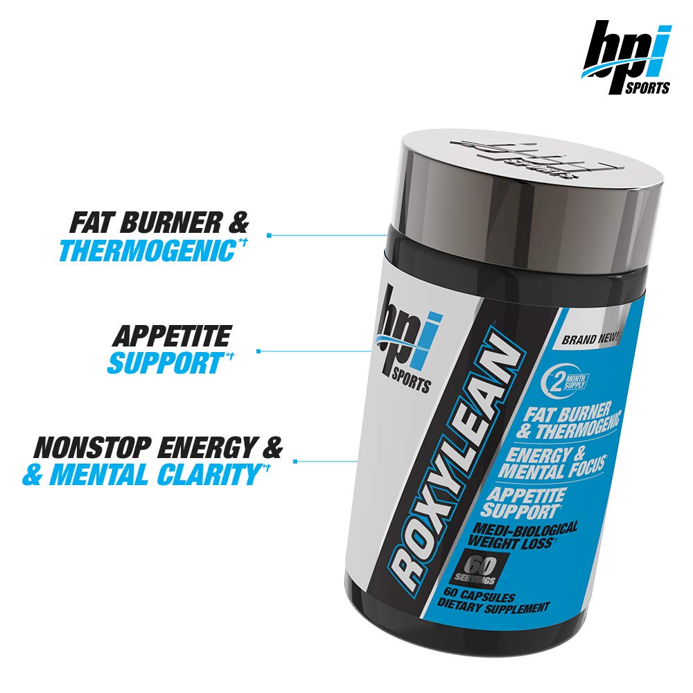 BPI Sports Roxylean Extreme Fat Burner & Weight Loss Supplement
