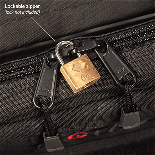 Explorer Rolling 3-Rifle Case, Black, 46 x 13.5 x 4-Inch