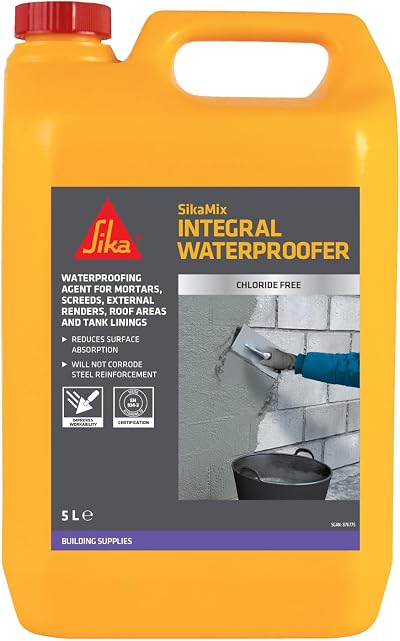 Everbuild 202 Premium Integral Waterproofer Admixture 5 Litre Chloride Free