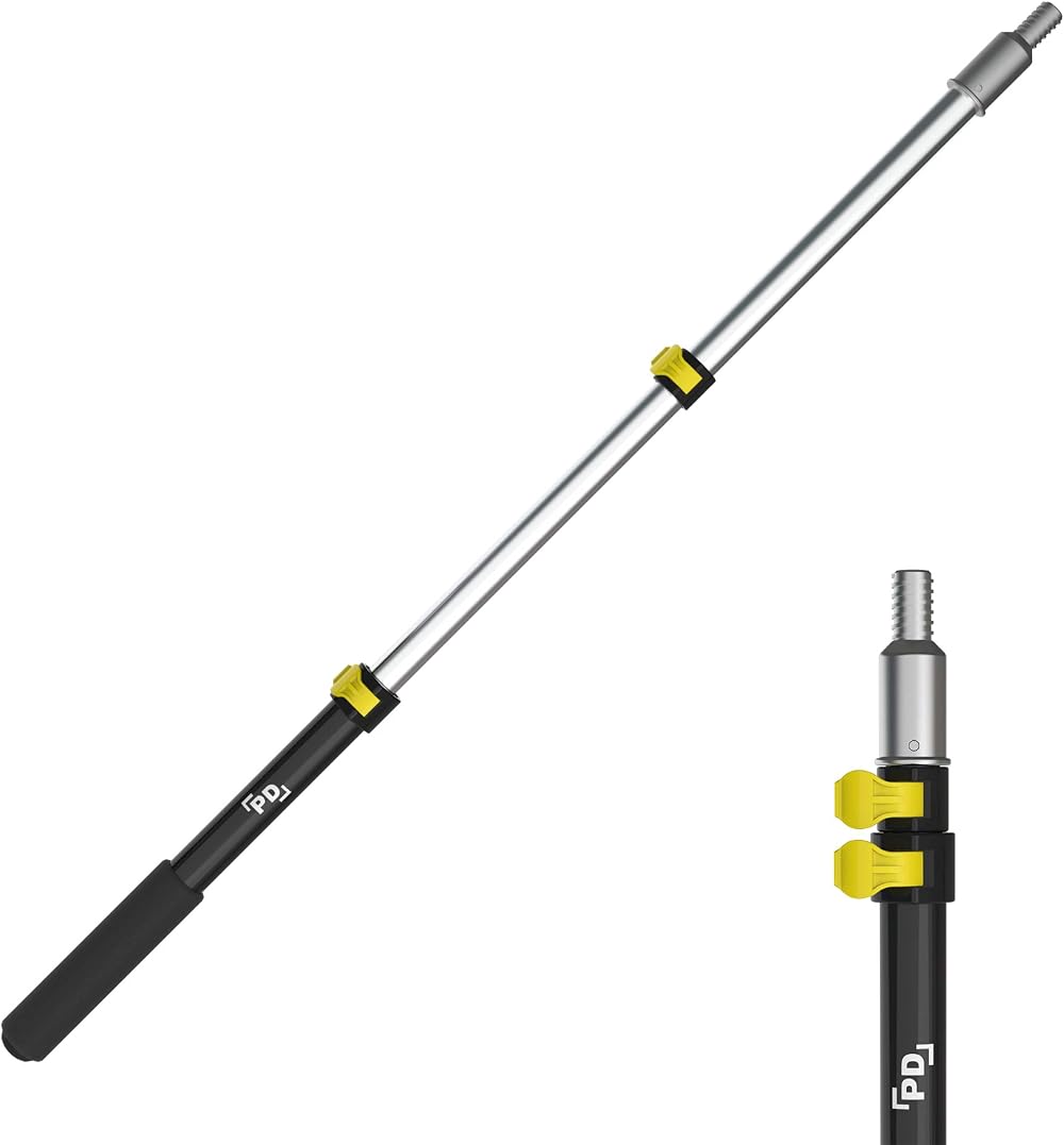 Precision Defined 1.5-3ft Extension Pole EZ-Lock Aluminum Paint Roller Window