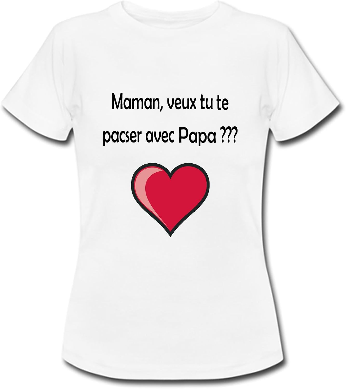 Yonacrea T Shirt Enfant Maman Veux Tu Te Pacser Avec Papa Amazon Fr Vetements Et Accessoires