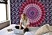 Tapestry Wall Hanging Mandala Tapestries Indian Cotton Bedspread Picnic Blanket Wall Art Hippie Tapestry Twin Size 86x56 Inches