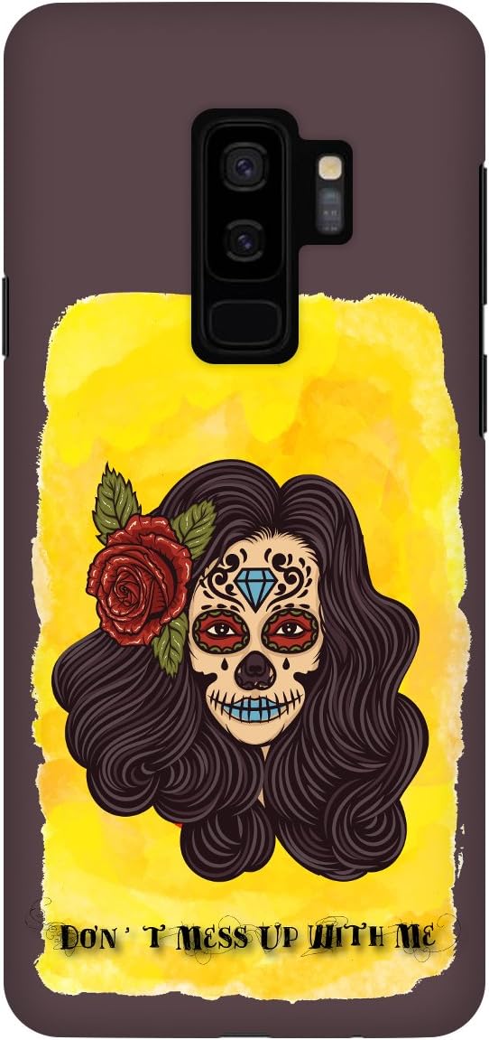 URBAN KOLOURS Original Designer Printed Hard Case Back Cover for Samsung Galaxy S9 Plus (Skull Babe)