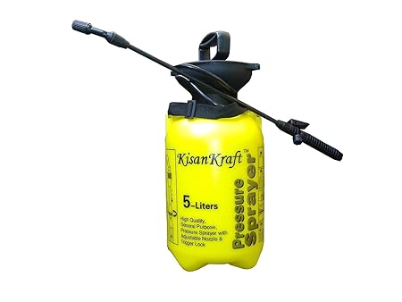Minerva Naturals Kisan Kraft Hand Pressure Sprayer 5 Liter Compressed Air