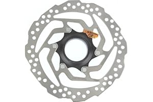 Shimano Disc 160 mm C.Lock RT10 Single Resin Cycling Unisex Adult, Multi-Coloured (Silver/Black)