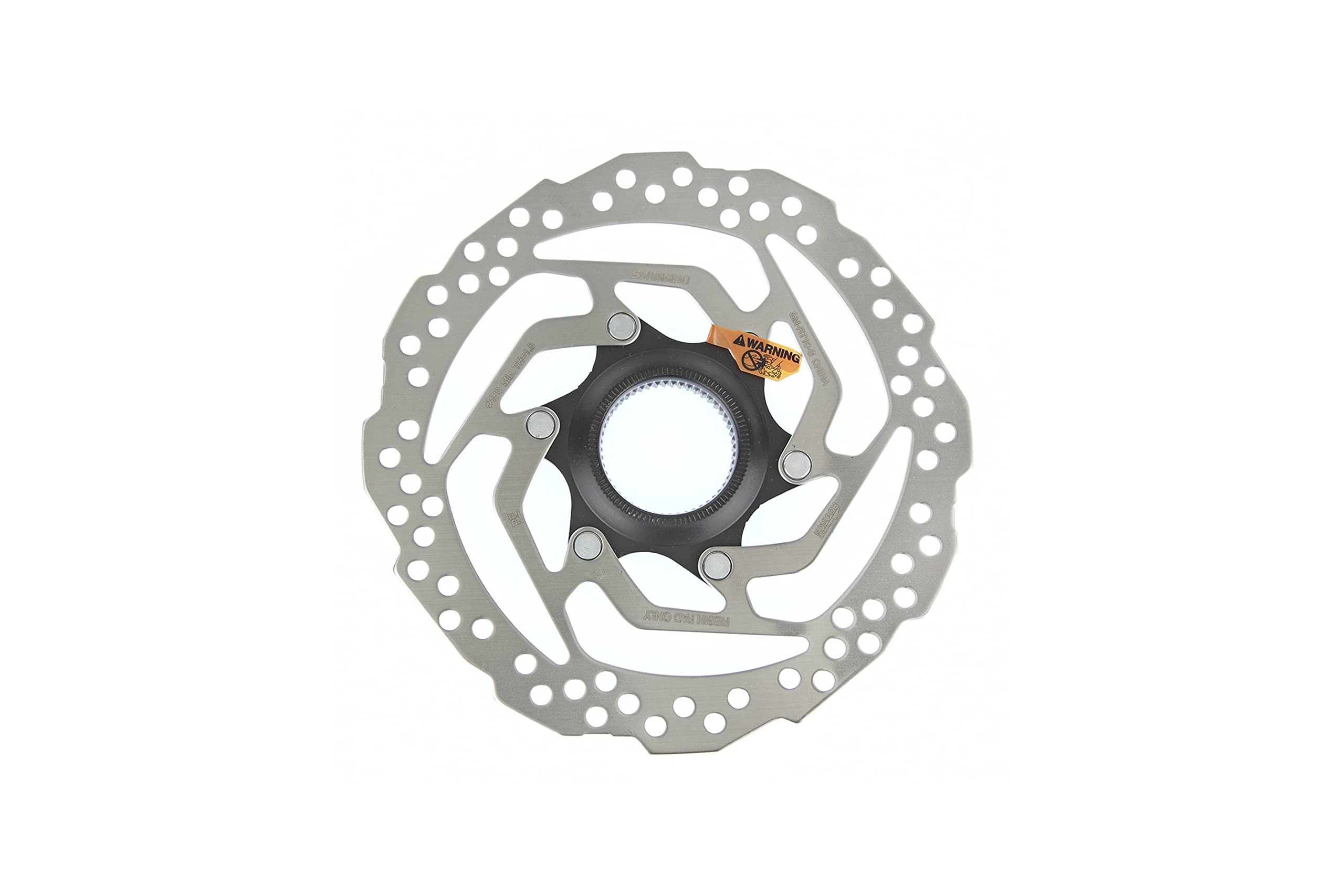 Shimano Brake Disc 160 mm Centre Lock RT10 Solo Resin Bicycle, silver