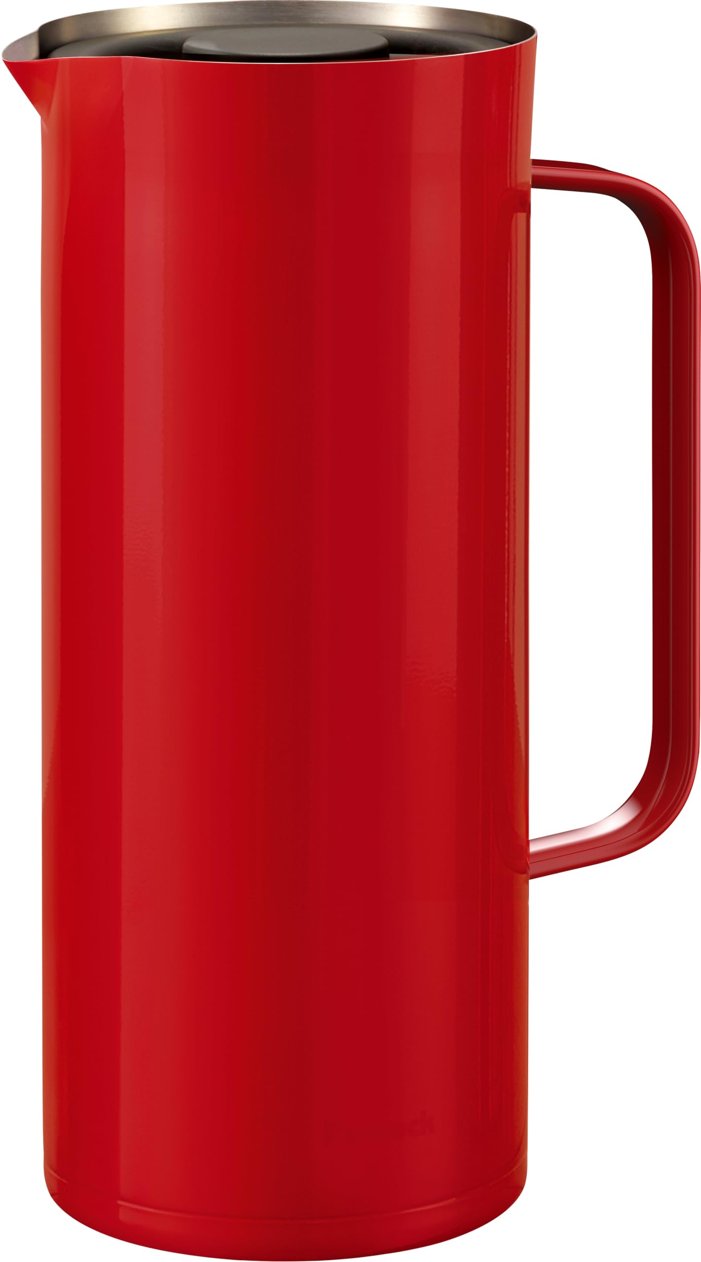 ピーコック魔法瓶工業(The-peacock) ピーコック 保温ポット 1リットル ウォーターサーバー 魔法瓶 真空断熱 保温 保冷 広口 1L ポット ステンレス 卓上ポット レッド AHW-100 R商品画像