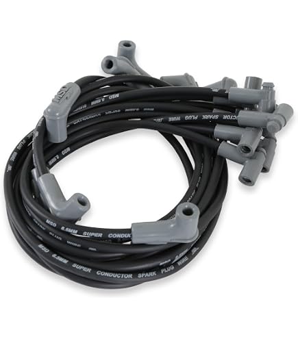 Amazon.com: Moroso 52528 Ultra Series Sleeved Red Spark Plug Wires