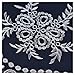 Miusol Women's Casual Scoop Neck Embroidered Party Swing Dress