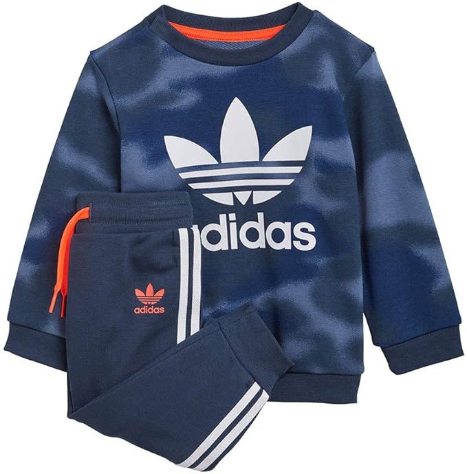 adidas Baby Boys Crew Set Tracksuit Amazon.co.uk Clothing