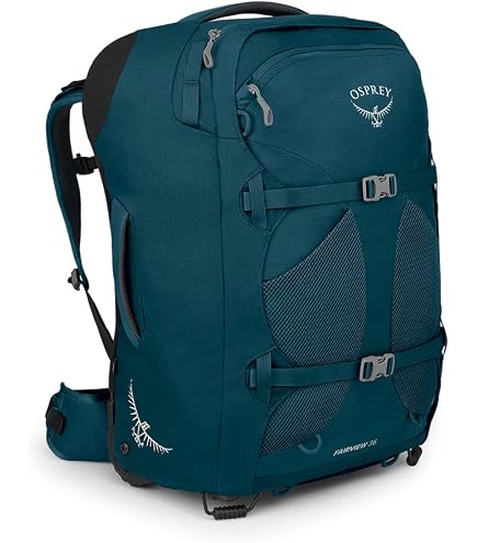 Osprey Farpoint Men's Wheeled Travel Pack 36L, Black : Clothing, Shoes & Jewelry