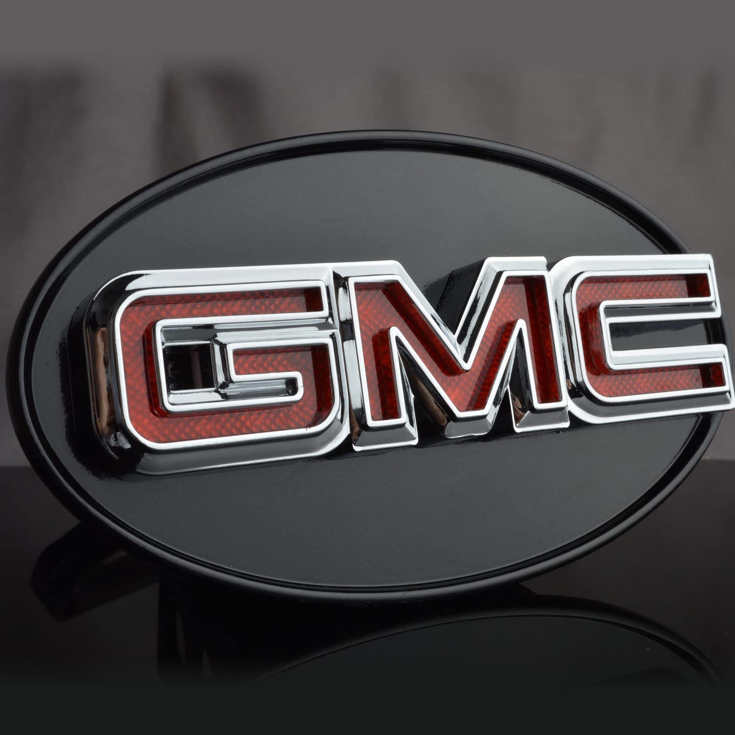 Photo 1 of Autogem LED Light Hitch Receiver Covers Officially Licensed GMC Hitch Cover (Chrome)