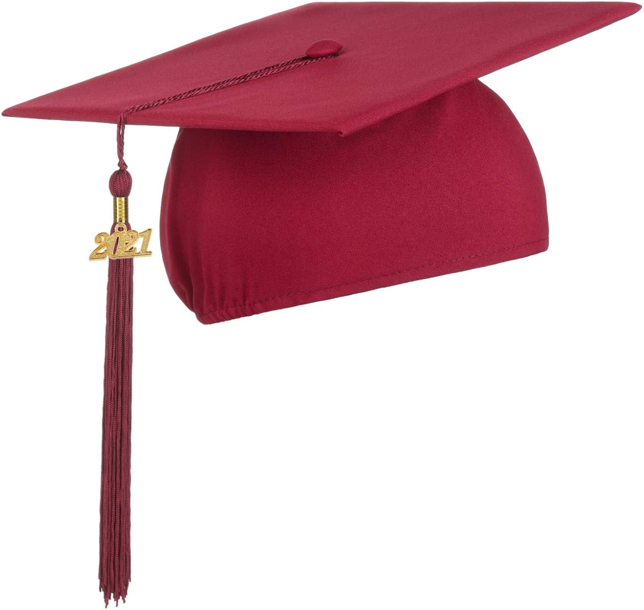 Lierys Graduation Hat (Square Academic Cap, mortarboard) Perfect Headgear for Students Graduating from College or University Bordeaux