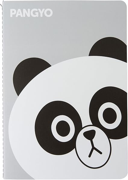 Amazon Line Friends Cute Pangyoヘッド印刷カバーnote L グレイ ノート 文房具 オフィス用品