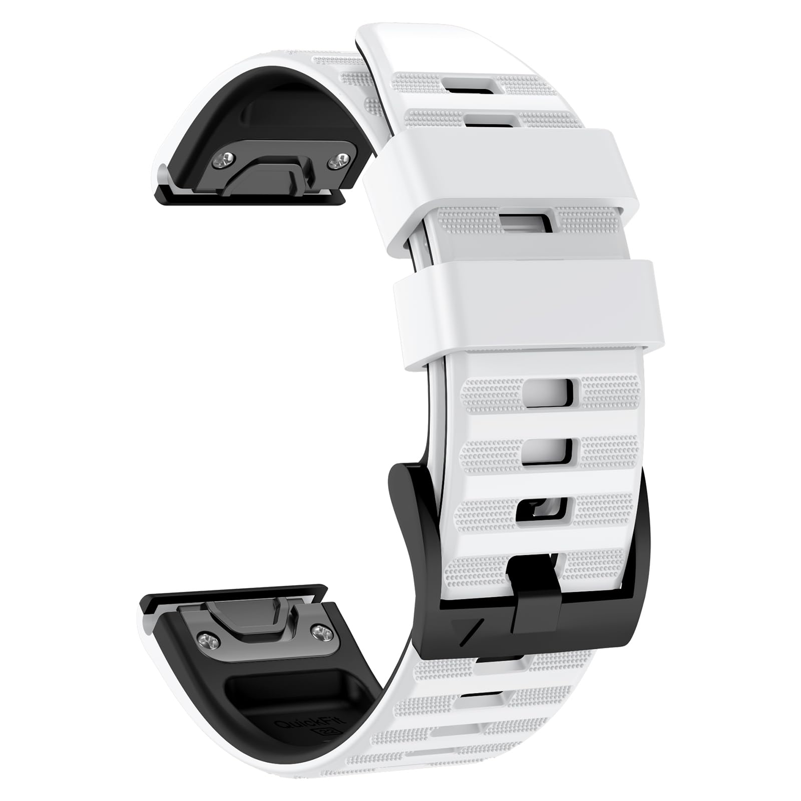 OVERSTEP Strap for Fenix 6X, 26 mm Silicone Wristband for Fenix7X Pro/Fenix 7X/Fenix 6X/6X Pro Fenix 5X/5X Plus Fenix 3/3 HR