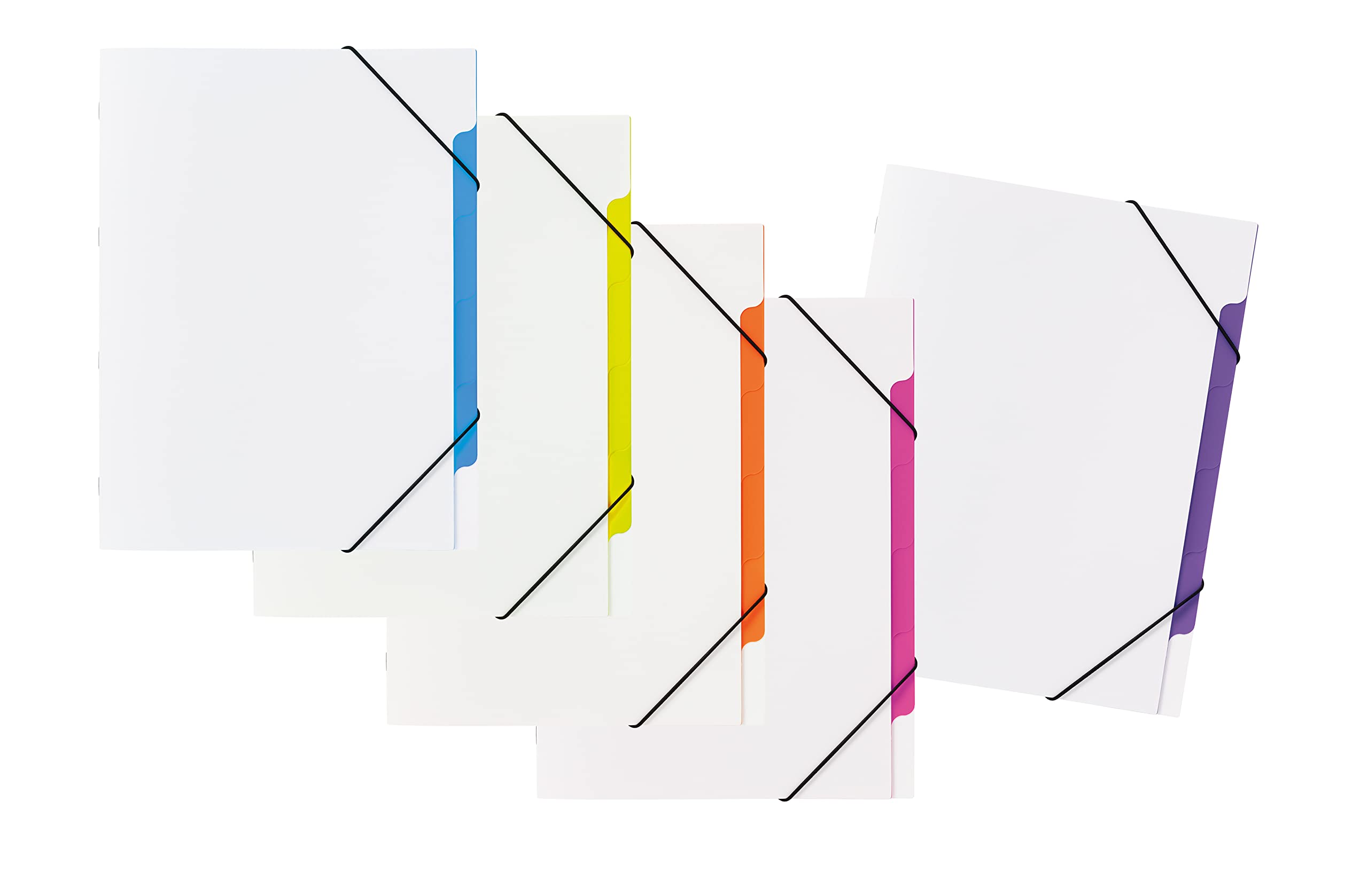 PAGNA Coool Trend 41814-00 Folder Set with 5 Compartments in White Trend Design