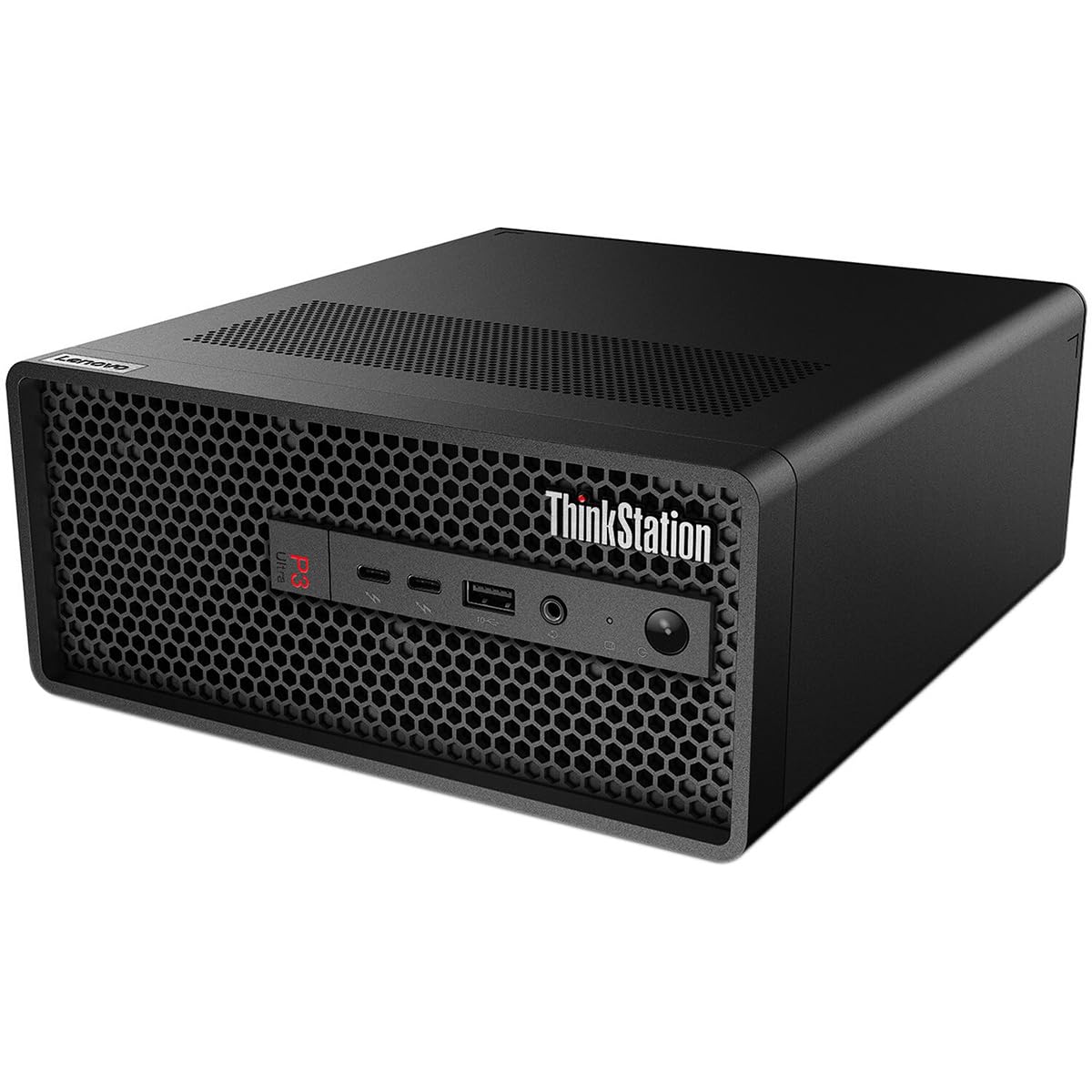 Lenovo ThinkStation P3 Ultra Workstation, Intel Core i7-13700 2.1GHz, 32GB RAM, 1TB SSD, NVIDIA RTX A2000 12GB, Windows 11 Pro, Black
